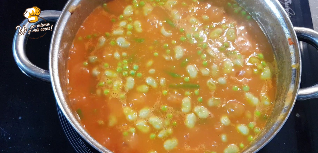 guiso de calabaza con verduras y hortalizas