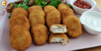 Nuggets de pollo caseros