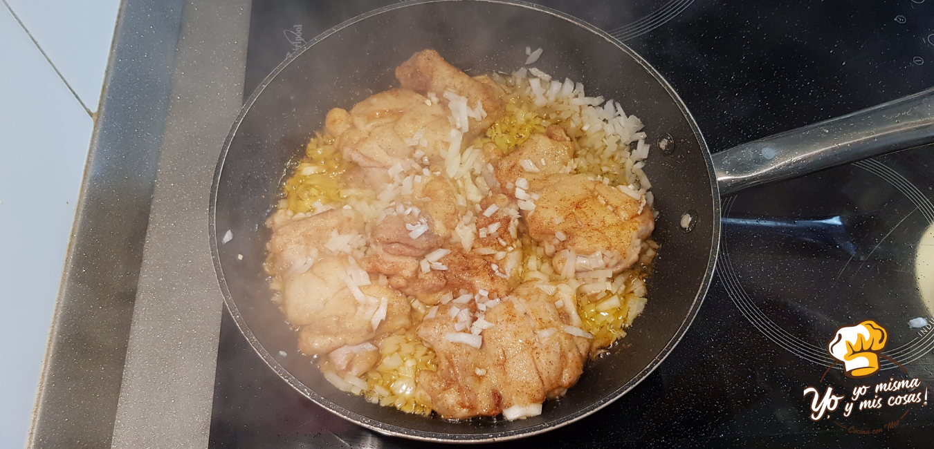 pollo en salsa 