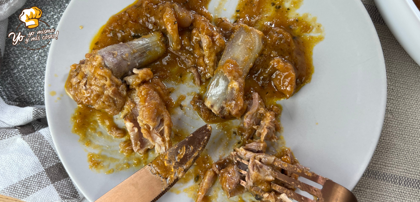 receta de costillas en salsa fácil 