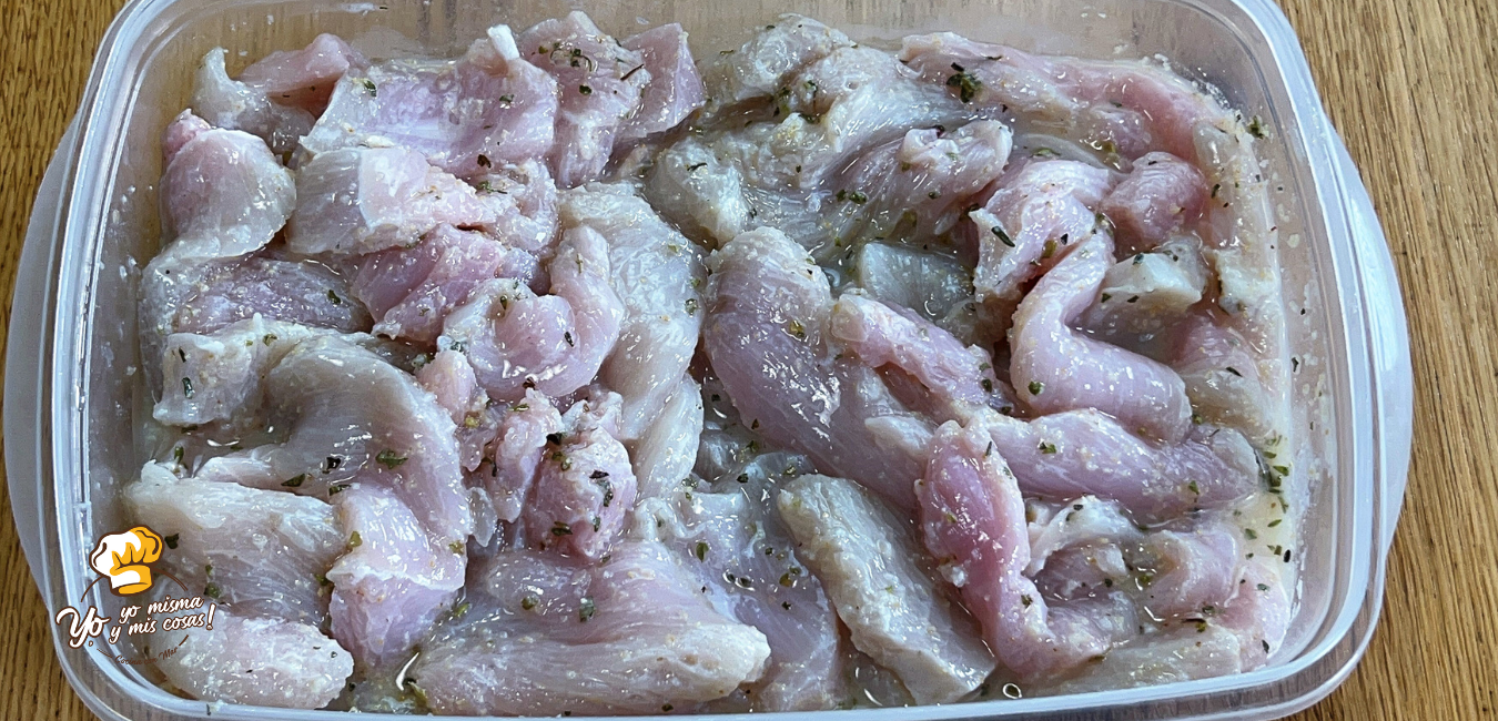 lagrimitas de pollo al limón 