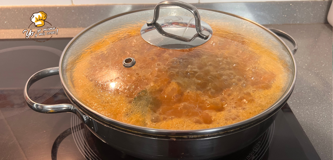 garbanzos con calamares