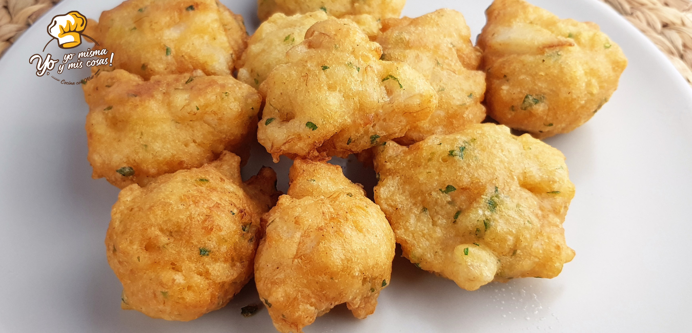 buñuelos de gambas 