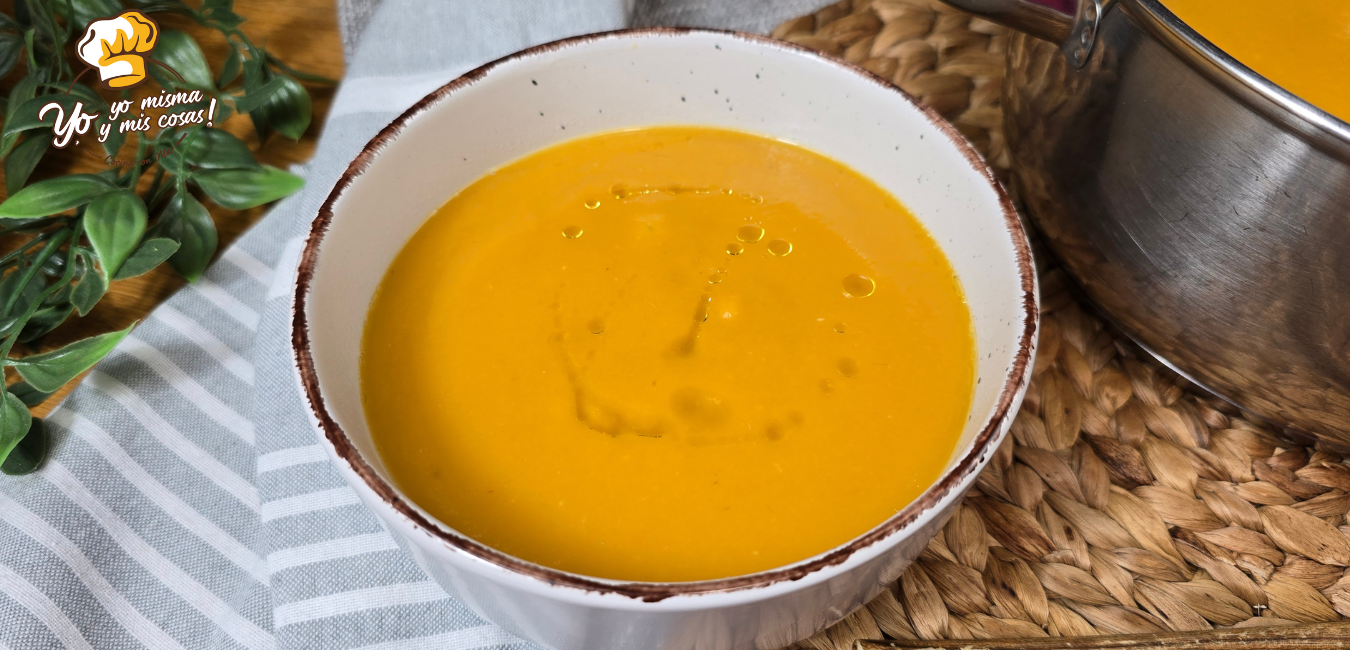 crema de calabaza asada 