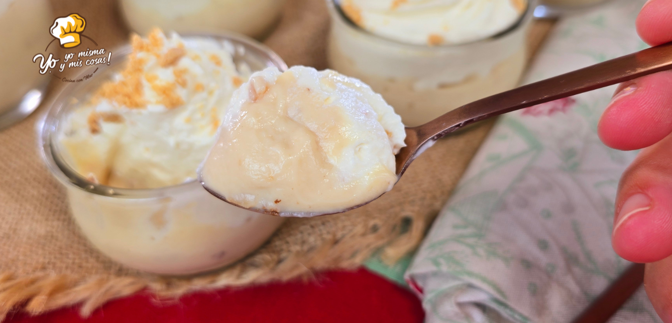 Postre Cremoso de Turrón