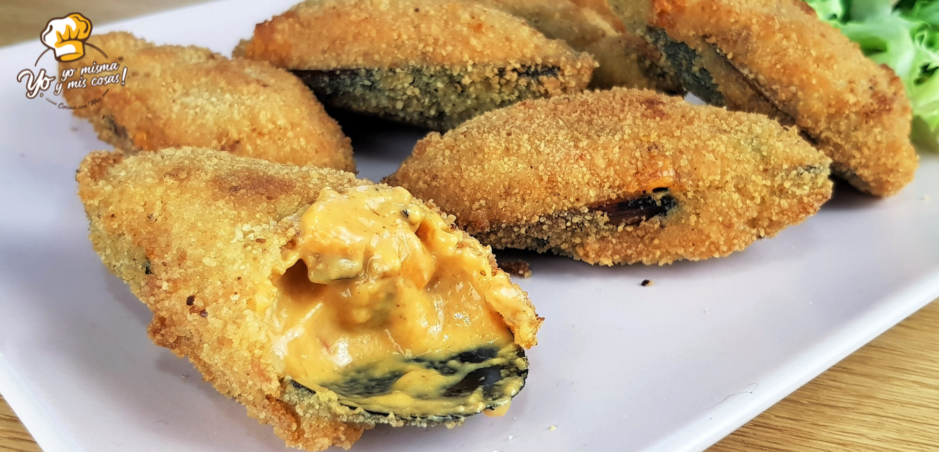 mejillones rellenos muy cremosos