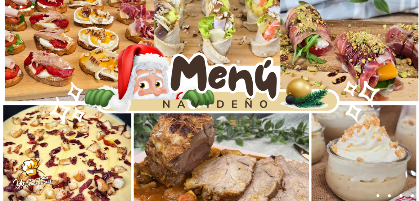 menú para navidad