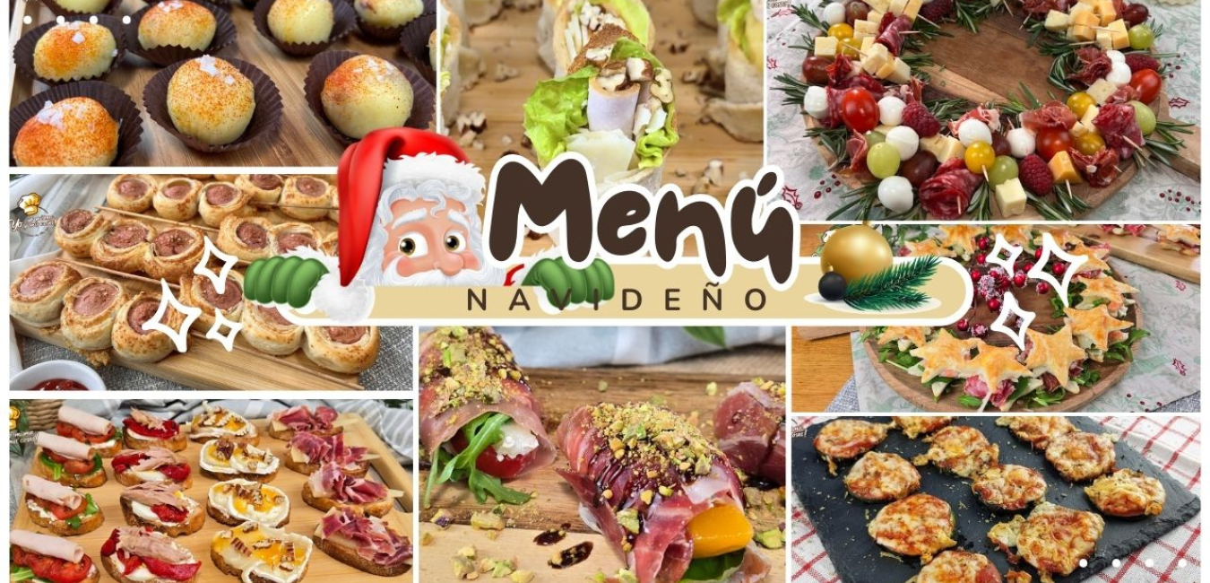 Menú para Navidad con Aperitivos