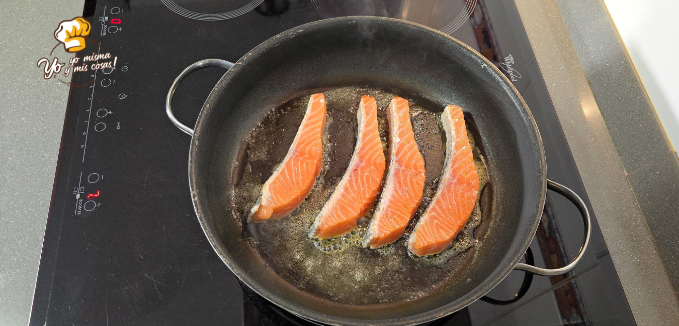 Salmón en Salsa cremosa