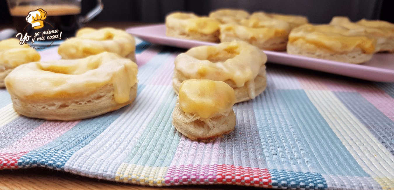 Rosquillas de Hojaldre y Yema