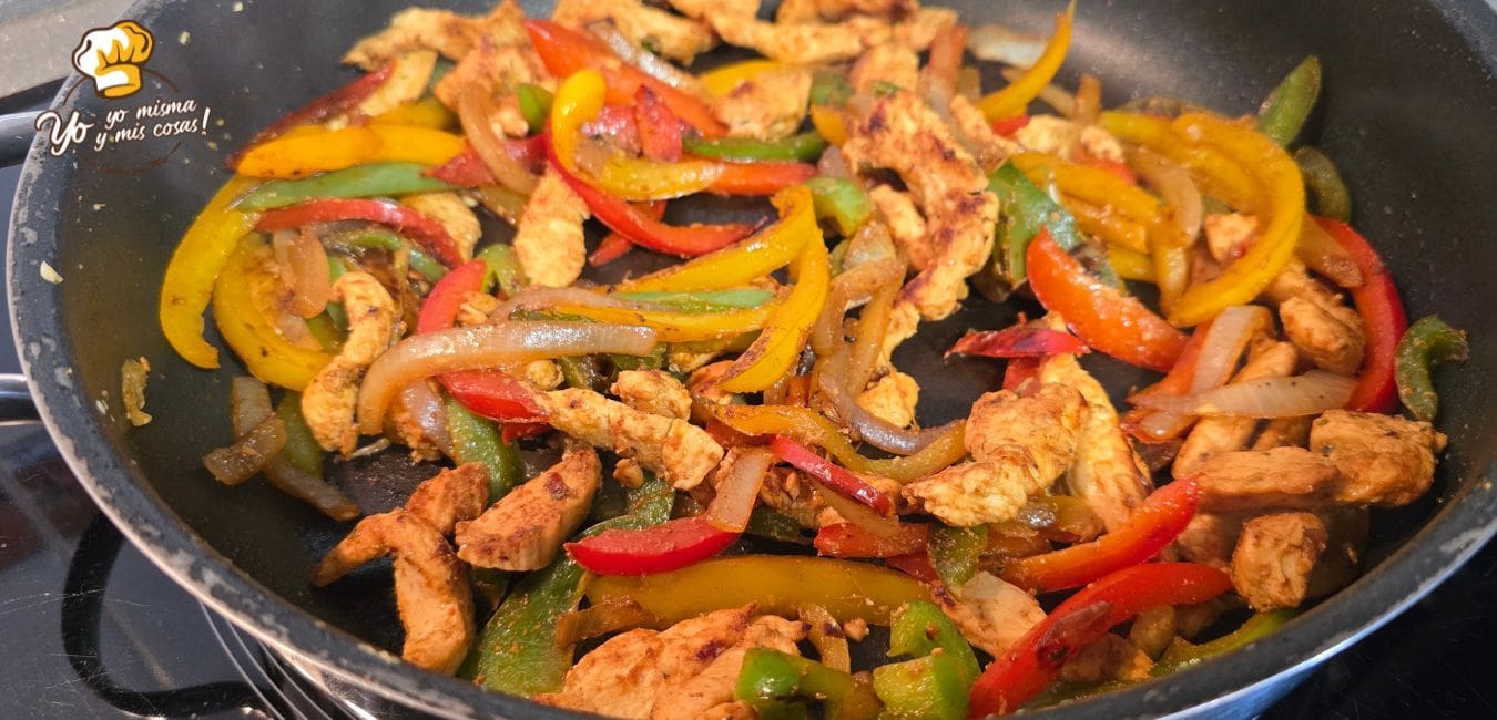 relleno de pollo para tortillas